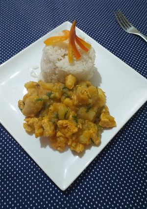 Una foto de Picante de pollo