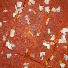 A picture of Corn flour pudding (Sohn halwa).