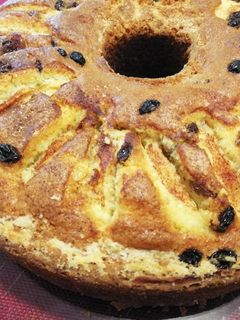 Φωτογραφία της συνταγής Κέικ με μήλο και σταφίδες