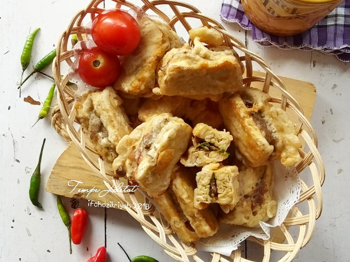 Bagaimana Menyiapkan Tempe Jeletot (isi sambal bawang) yang Enak