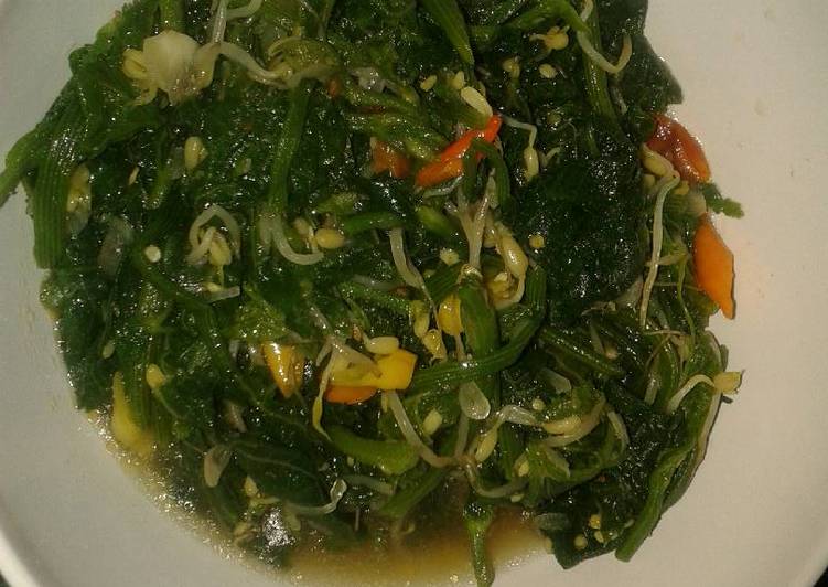 Bumbu mengolah Daun pumpkin masak tumis, Bisa Manjain Lidah