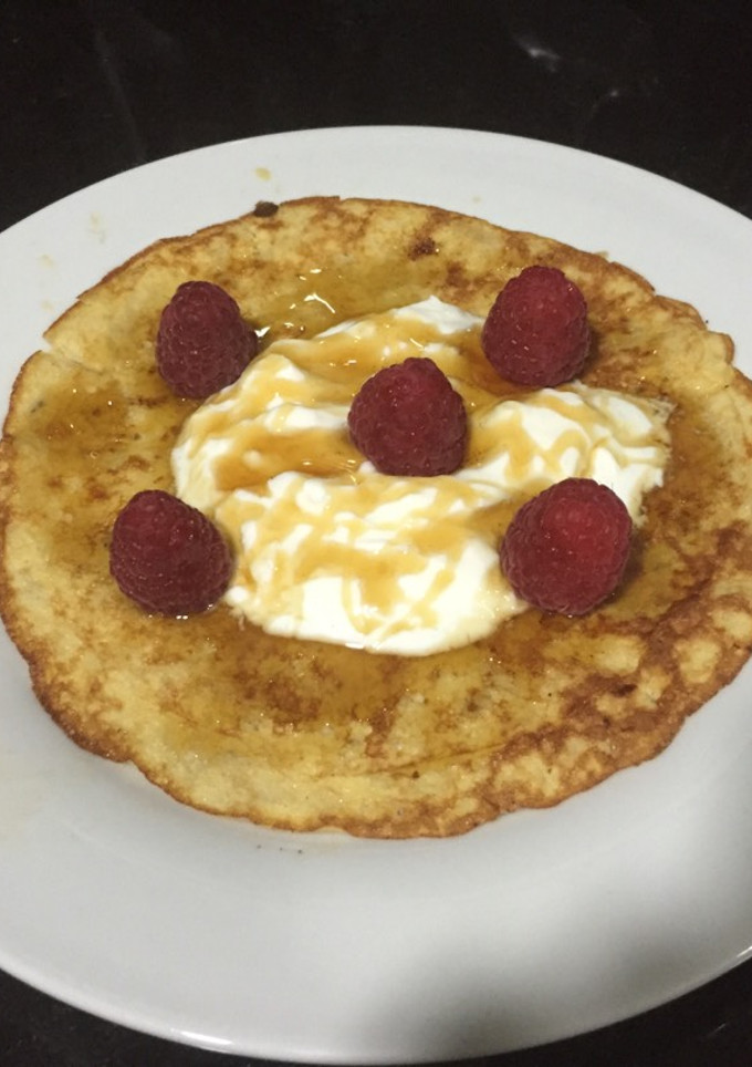 Una foto de Tortitas de plátano
