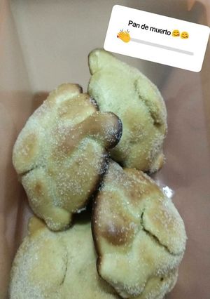 Una foto de Pan de muerto