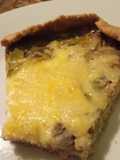 Tarta de zapallitos y berenjena