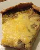 Tarta de zapallitos y berenjena