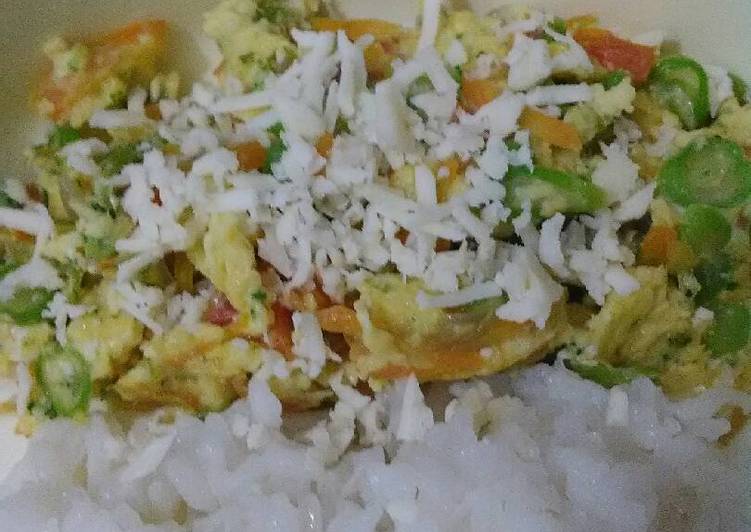 Resep masakan MP Asi sayur orek telur | Bahan Membuat MP Asi sayur orek telur Yang Paling Enak