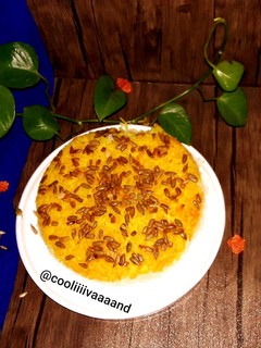 عکسی از دستور تهدیگ تخمه