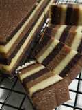 Steamed Cocoa Coffee Layer Cake