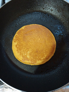 Una foto de Hot cakes de zanahoria