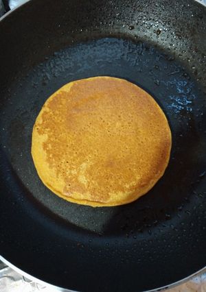 Una foto de Hot cakes de zanahoria