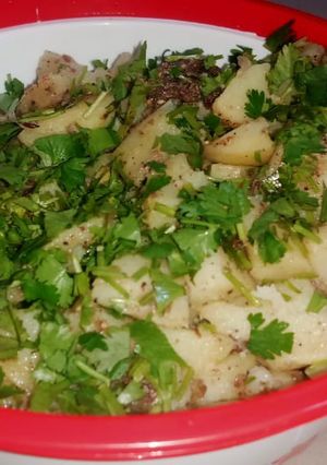 A picture of Falahari aloo.