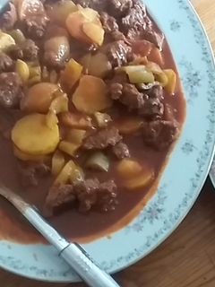 صورة لوصفة تبسي لحم