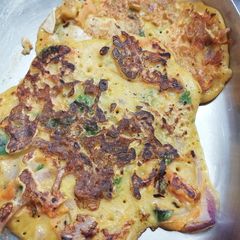 A picture of Eggless Omelette.