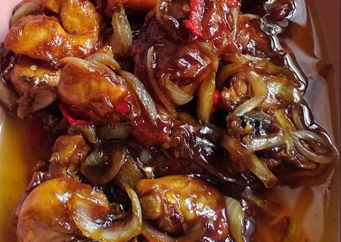 (337) Ayam Goreng Mentega Bombay
