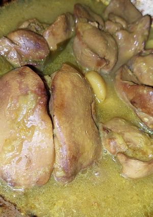 Foto resep Ati ayam bumbu kuning (sate buryam)