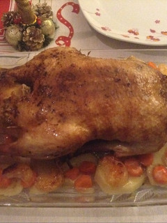 Una foto de Pato a la naranja
