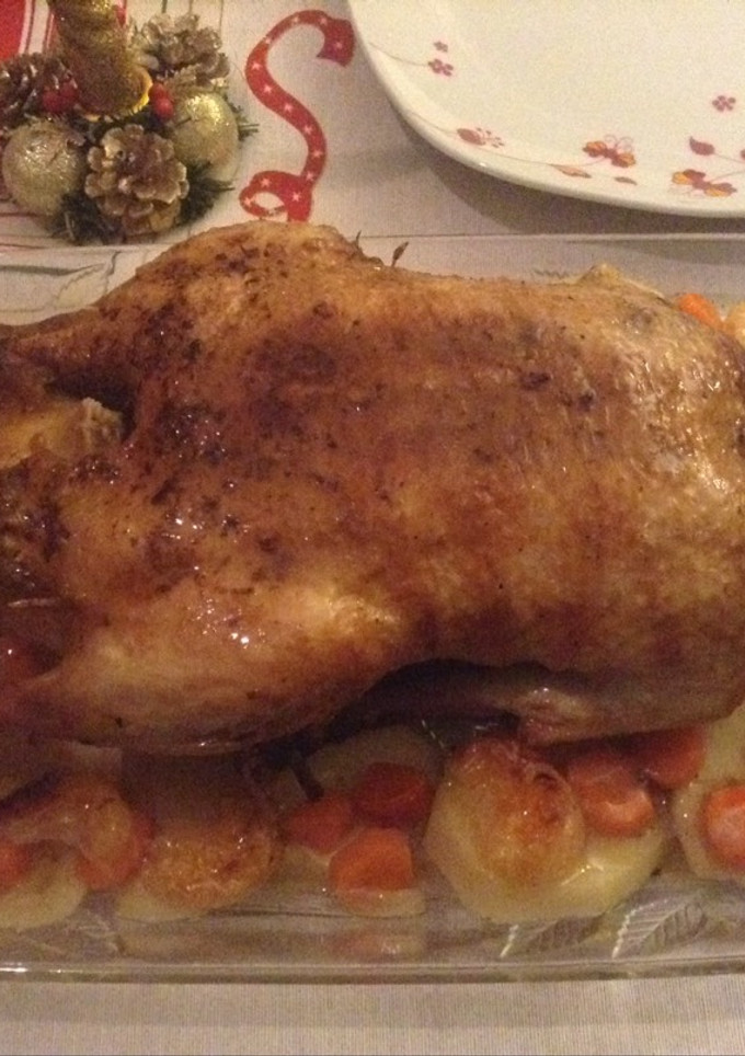 Una foto de Pato a la naranja