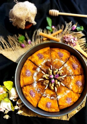 عکسی از دستور خاگینه شیره انگور solmaz