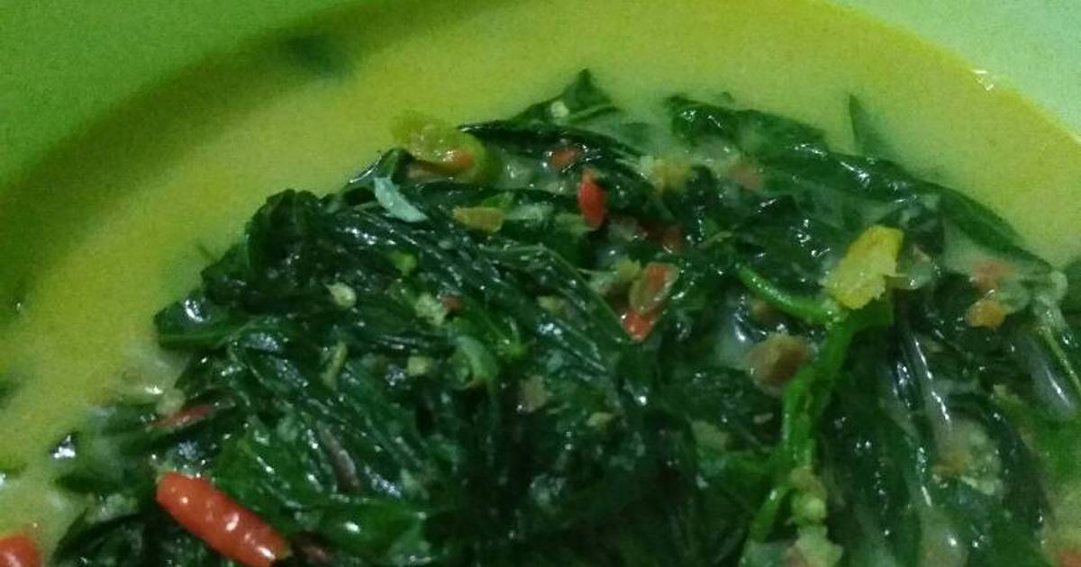 Resep Sayur Daun Singkong Santan Oleh Vorina Sutanti Cookpad