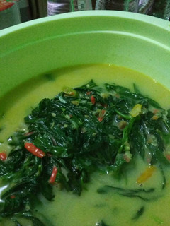 Foto resep Sayur Daun singkong santan