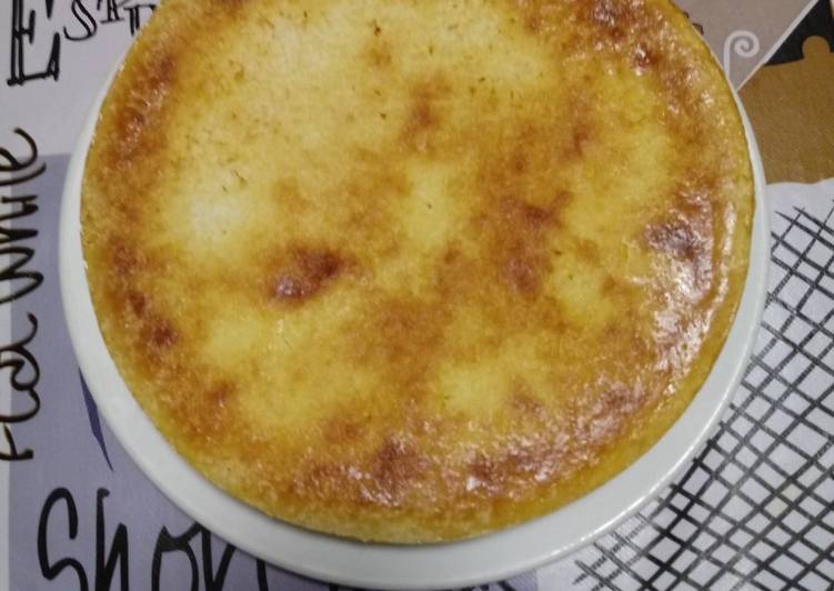 Tarta de queso con almendras en la olla gm g