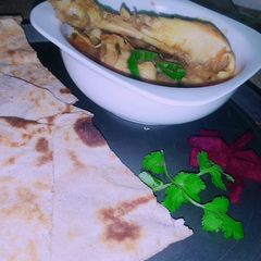 A picture of Murgh cholay.