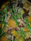 Coconut Milk Stew Squash & Beans (Ginataang Kalabasa at Sitaw)
