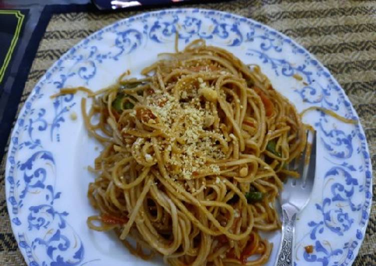 Recipe of Homemade Pad thai