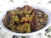 A picture of green peppers