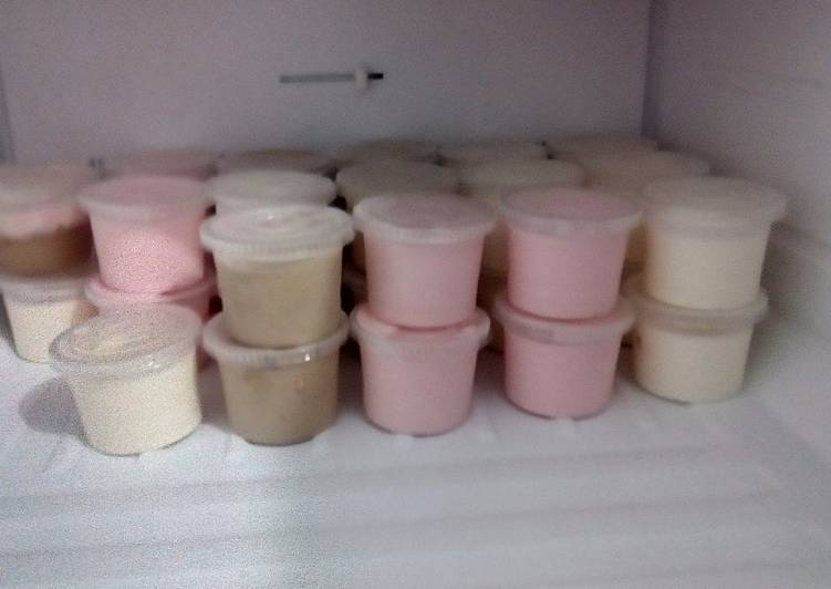 Resep Ice cream rumahan rasa ice cream walls, Enak Banget