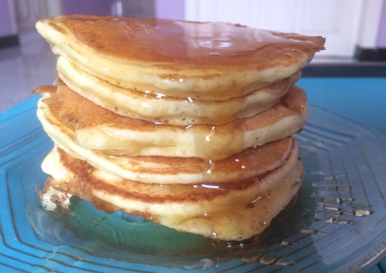 Bagaimana Membuat Pancake premix pondan, Bisa Manjain Lidah