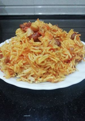 A picture of Peanut Rice.