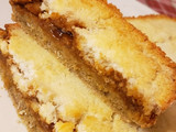 Tarta de coco y dulce de leche sin azúcar, sin harina