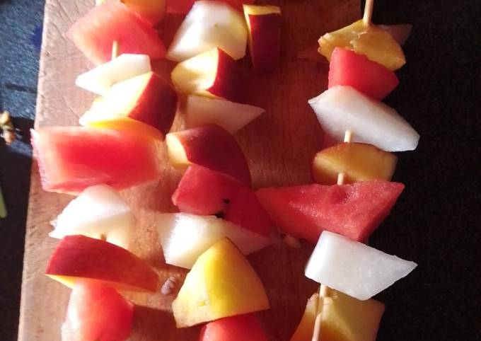 Spiedini di frutta