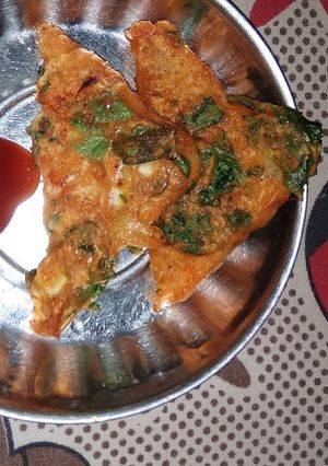 बेसन पालक सैंडविच रेसिपी मुख्य फोटो