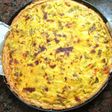 Tarta de zapallitos base de papa