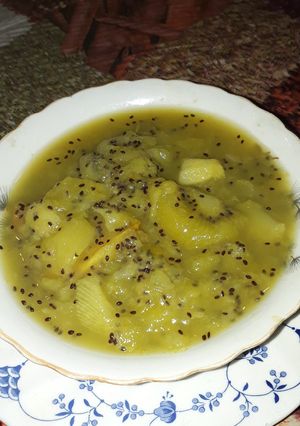 Una foto de Kiwis a la naranja