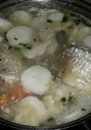 Hình của món Cá Cóc Nấu Ngót.