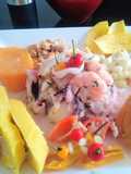 Cebiche mixto tres ajíes👍🇵🇪