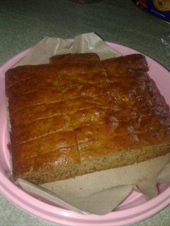 Foto resep Bolu Pisang Ijo tanpa mixer