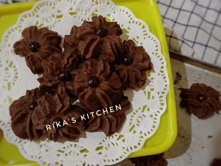 Langkah Mudah untuk Membuat Kue Semprit Coklat, Lezat Sekali