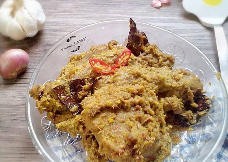 Resep 37. Bebek ungkep pedas Super Lezat