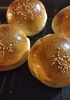 عکسی از دستور نان برگر(مینی)Burger bread