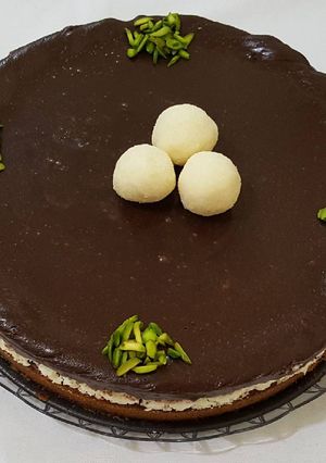 صورة لوصفة كيكة الباونتي 🍰🎂ولا اطيب 😋😋