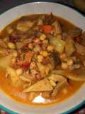 Guiso de mondongo con garbanzo 👌