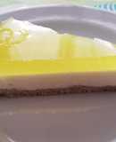 Tarta de limón saludable