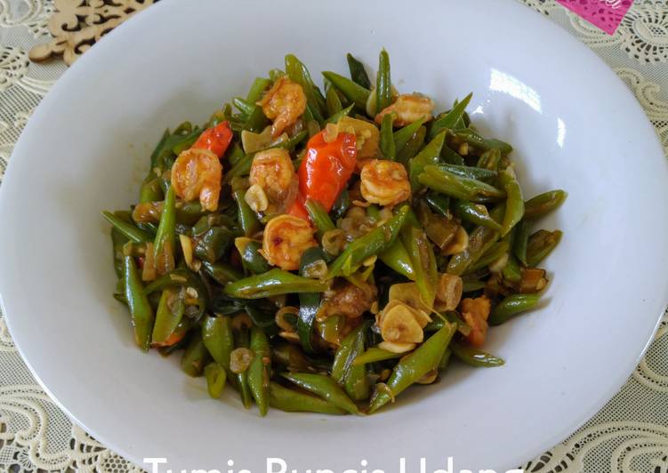 Tumis Buncis Udang