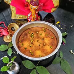 A picture of Tandoori rosogolla.
