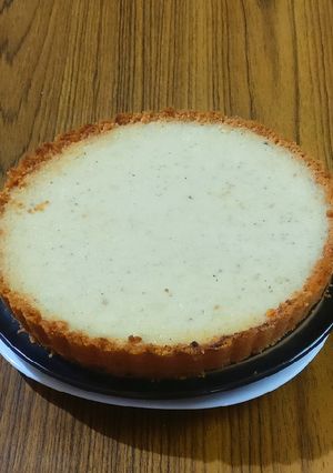 A picture of Baked Cheese cake.