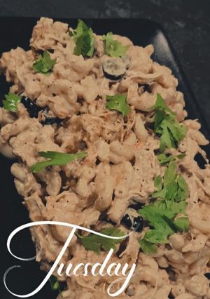 صورة لوصفة باستا بالدجاج ❤️🍝